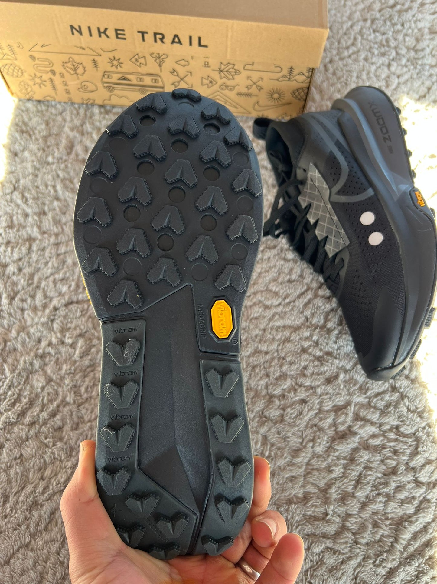 Nike ZoomX ZEGAMA TRAIL 2 BLACK