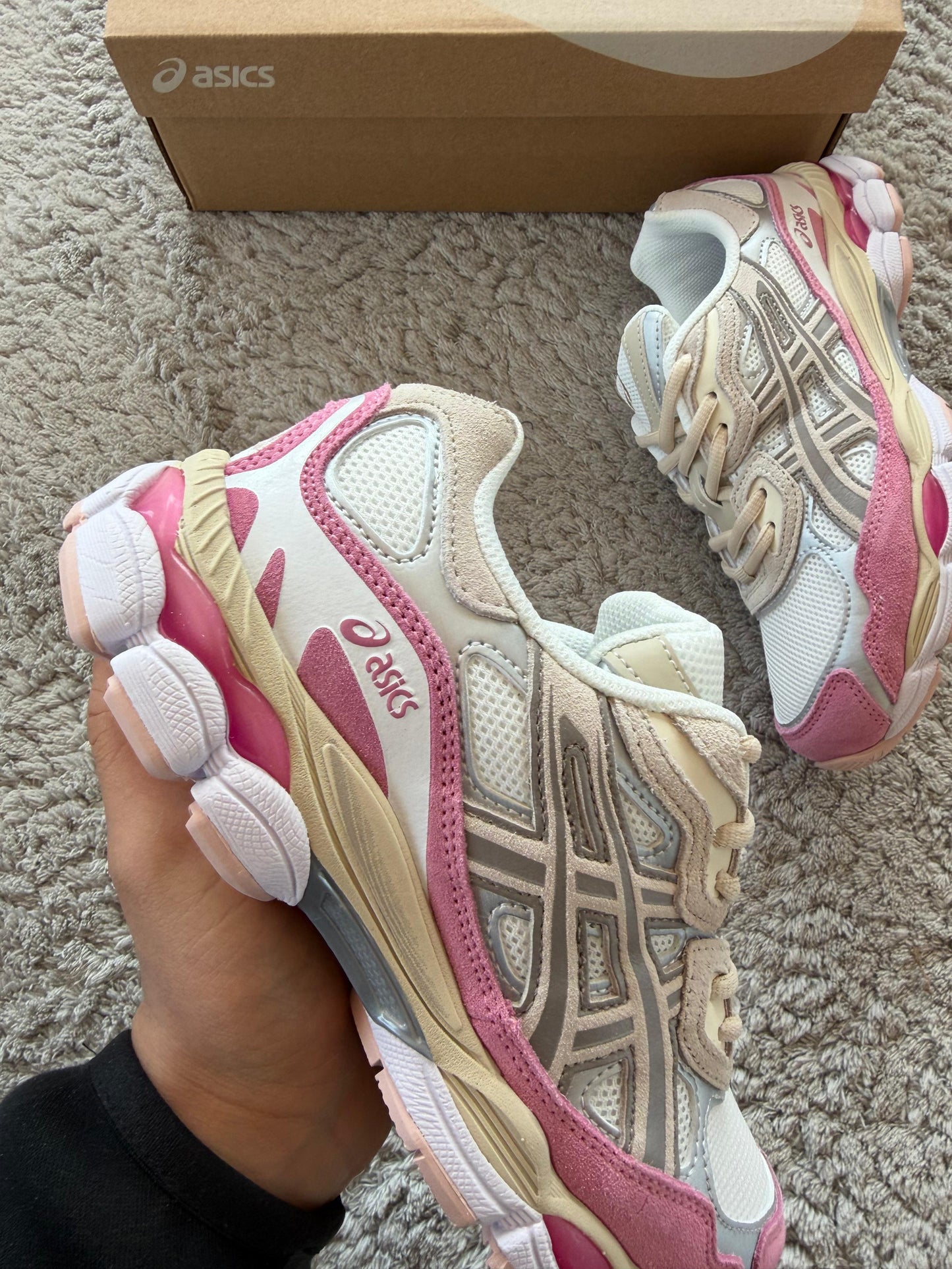 Asics Gel NyC Pink Grey