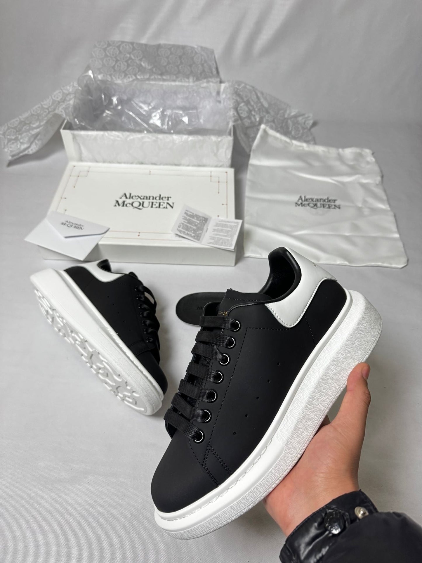 Alexander McQueen Black and All White