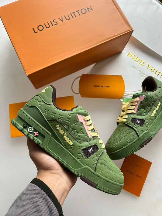 Louis Vuitton Trainer Green