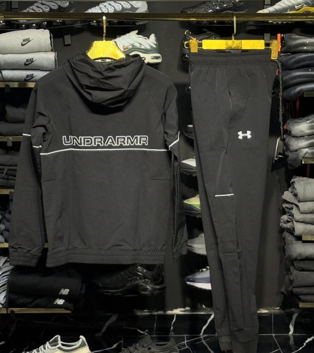 Under Armour Tracksuit 2025 Black