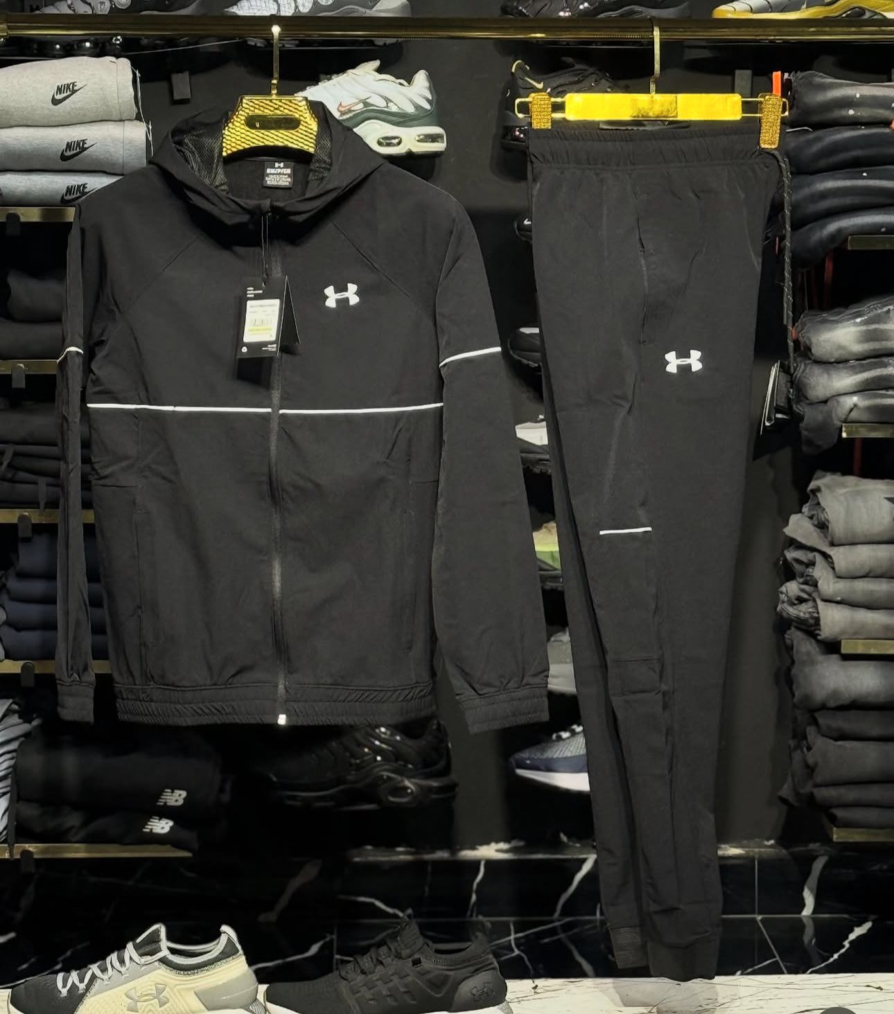 Under Armour Tracksuit 2025 Black