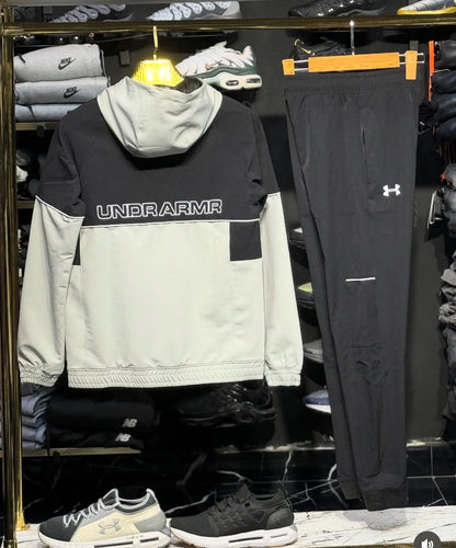Under Armour Tracksuit 2025 Black Grey