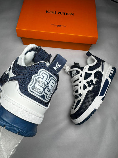 Louis Vuitton Skate Blue Shiny Stones