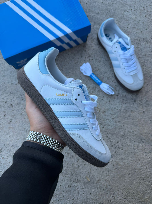 Adidas Samba White Blue