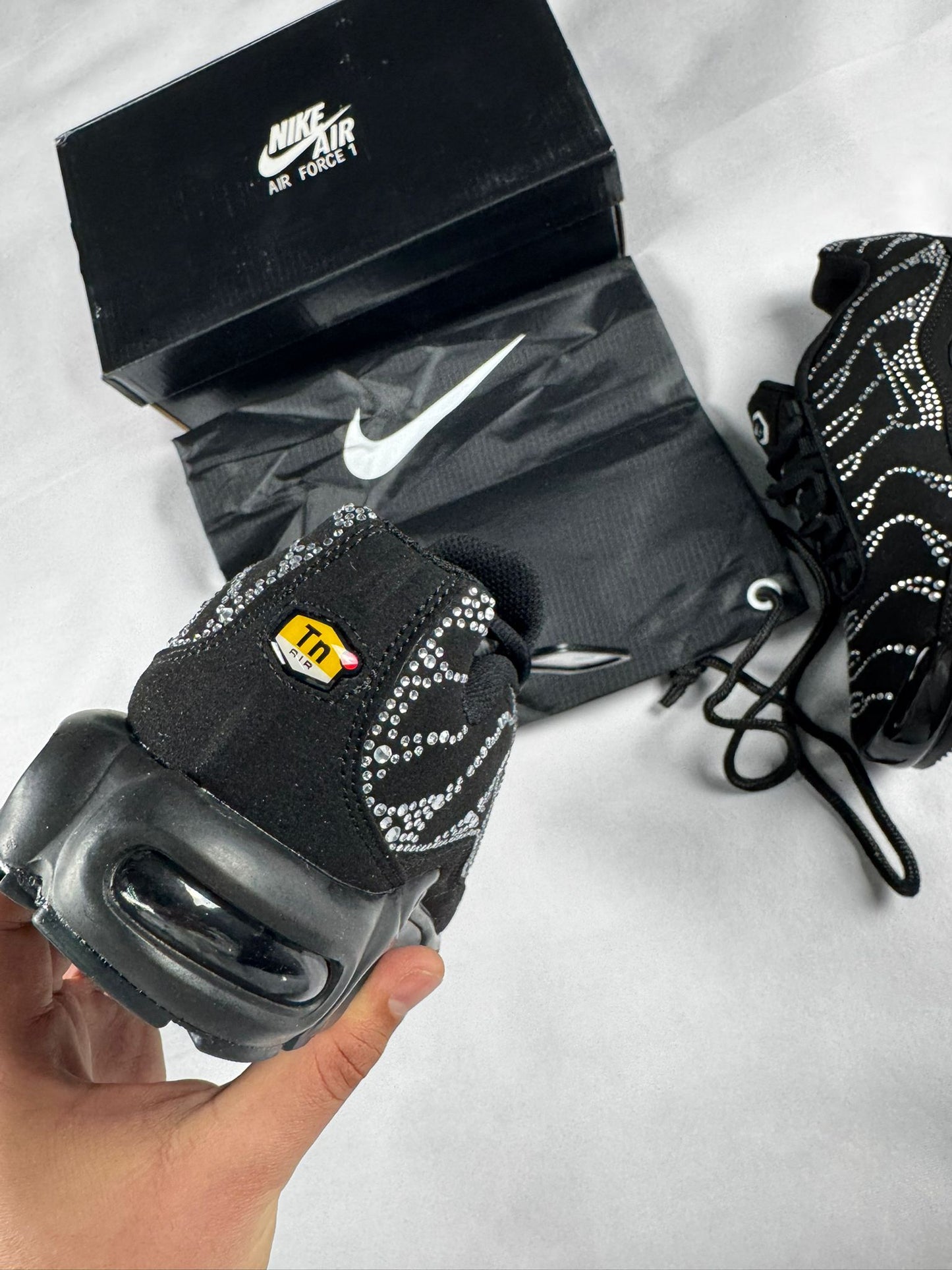 Nike Air Max Tn Black x Swarovski