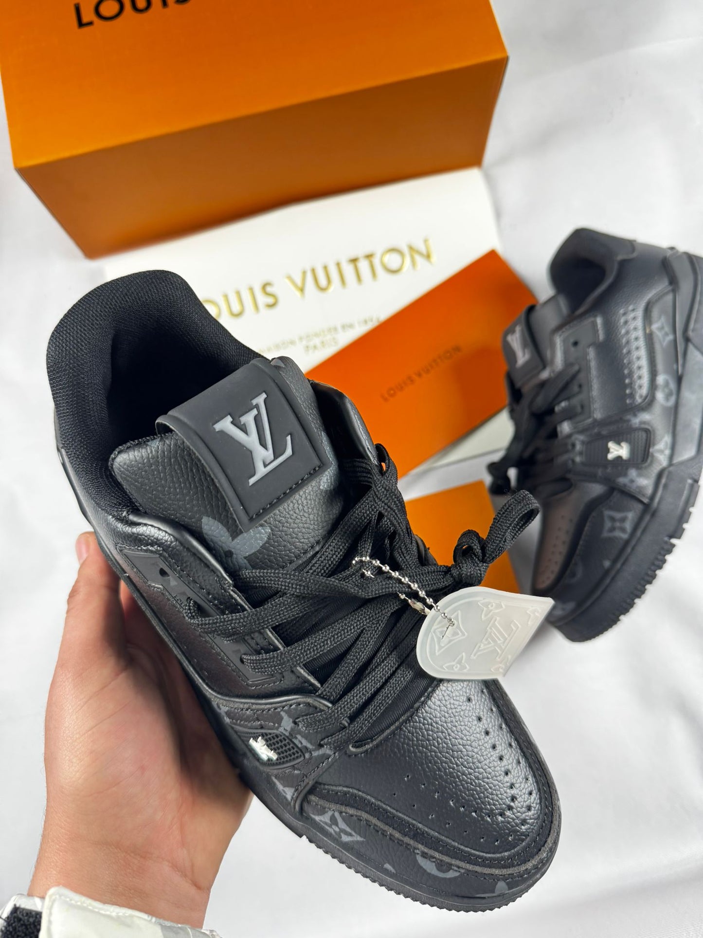 Louis Vuitton Trainer Distressed